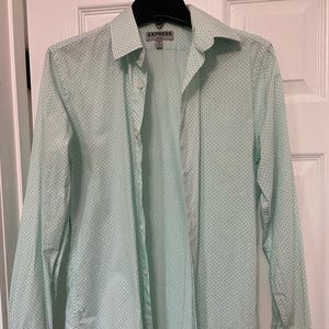 EXPRESS Fitted Button Down Shirt
